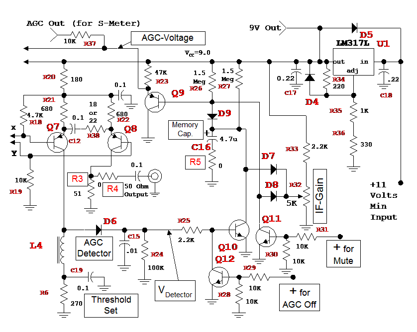 Schematic of IF as built, 2 Jan 08.