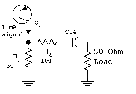 Attenuated output