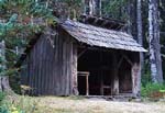 This is a trail shelter in Olympic National Park